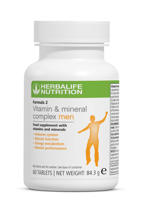 Formula 2 Vitamin & Mineral Complex - 60 tablets
